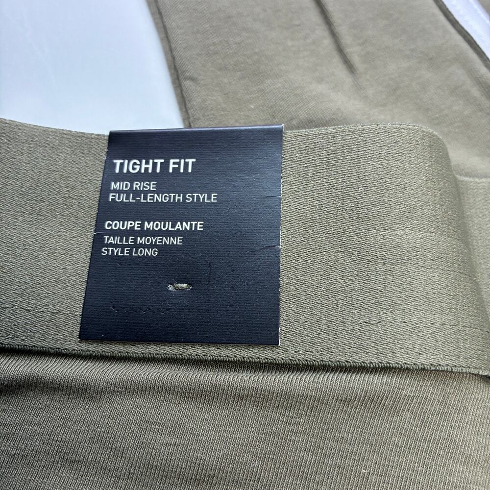 Adidas Green Tight Fit Mid Rise Full-Length Style Athletic Leggings NWT Womens S - Picture 10 of 10